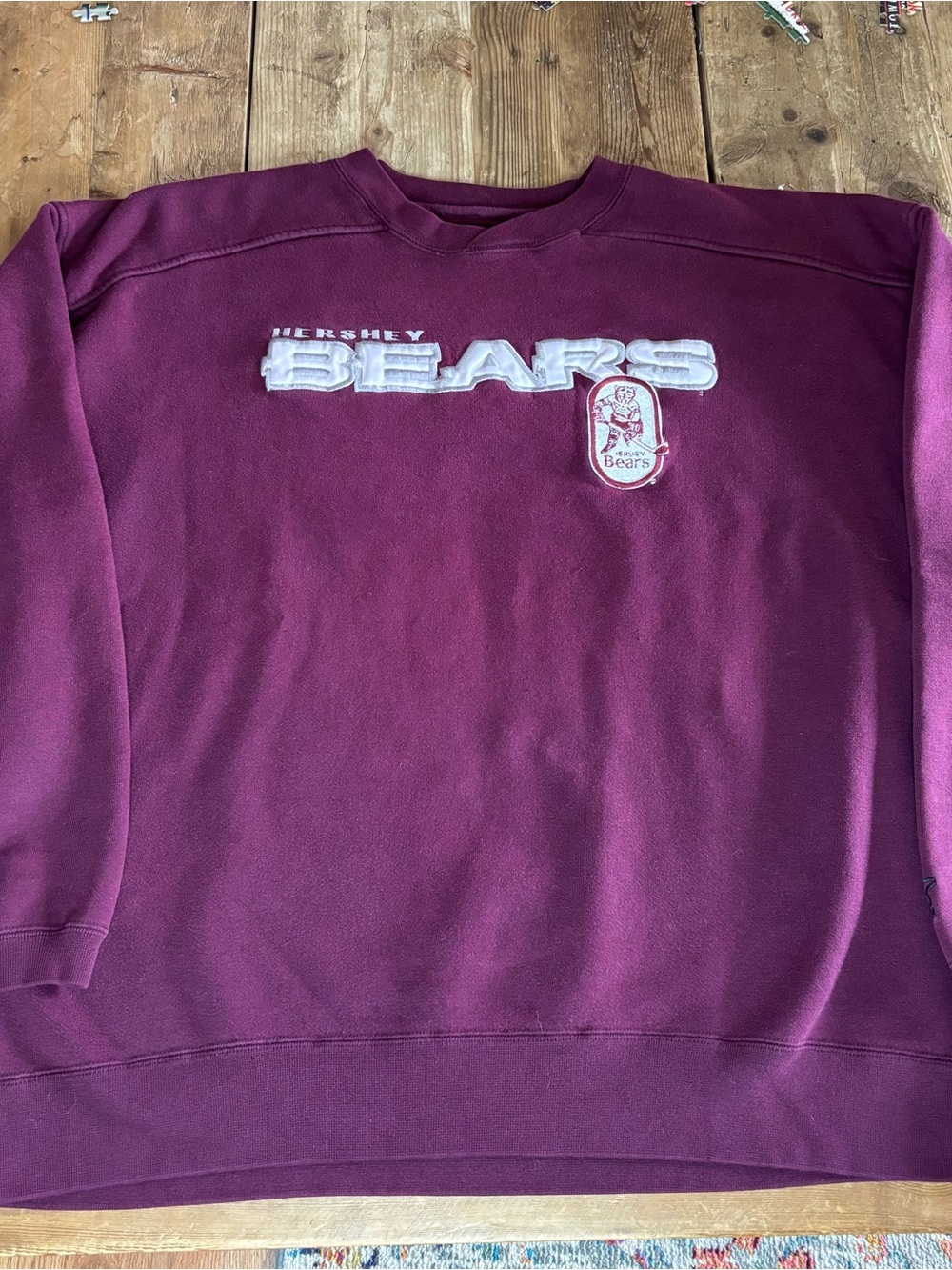 Vintage 90s STARTER Hershey Bears Sweatshirt AHL Hockey Pullover
